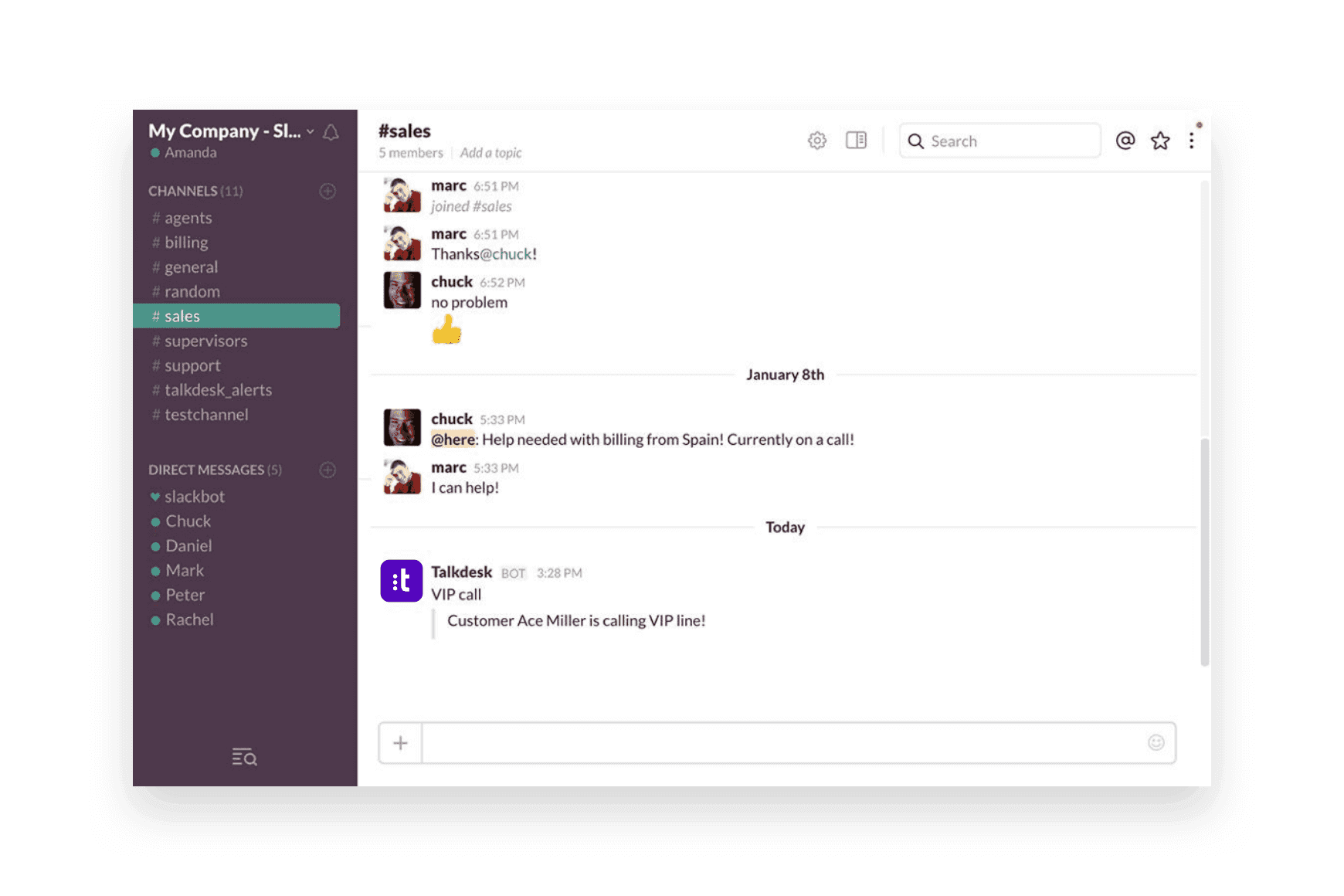 Using Slack to Reinvent the Call Center Experience