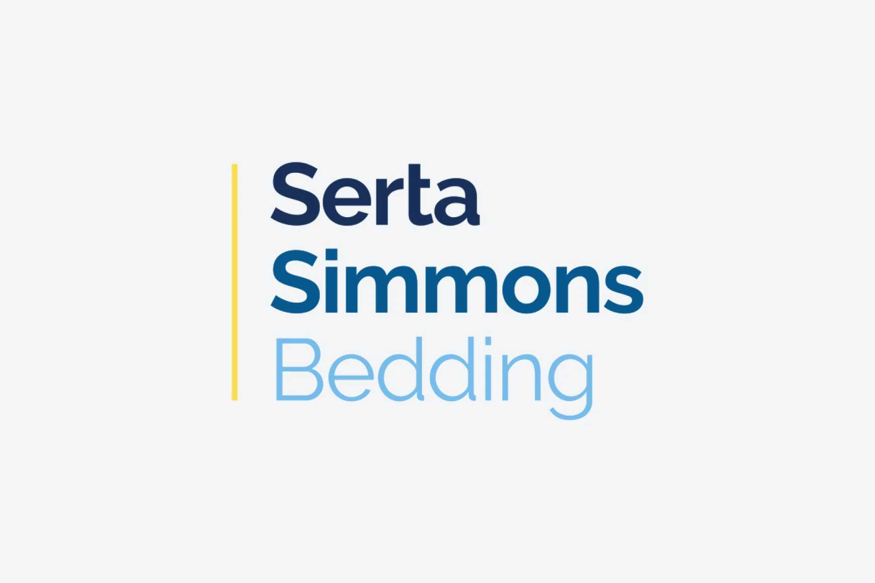 Serta Simmons Bedding Logo Grey