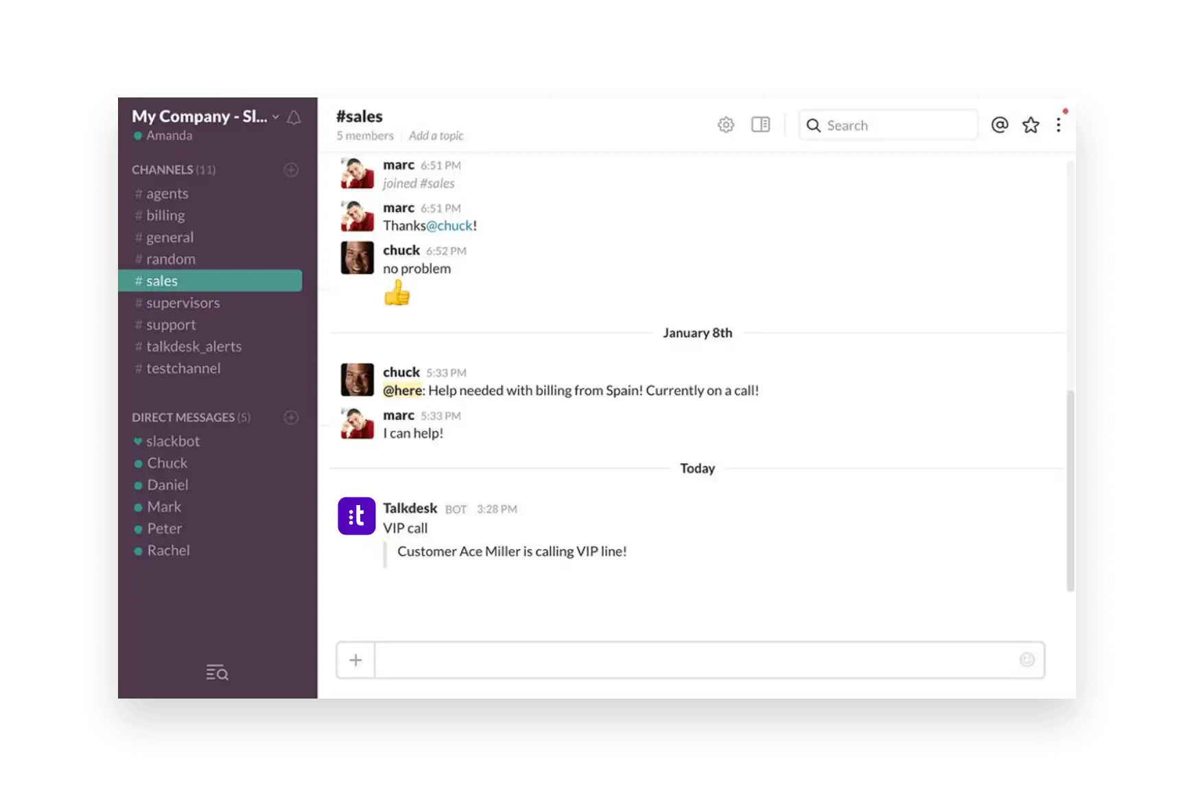 Slack Integration Provide Answers Faster