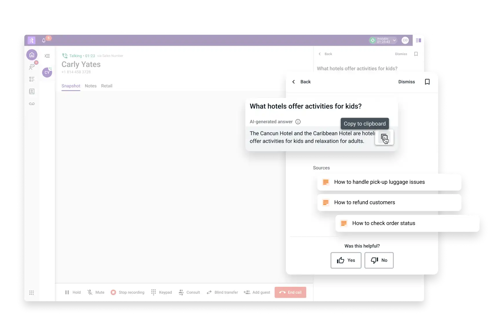 Agent Assist Give Agents Real Time Precise Answers