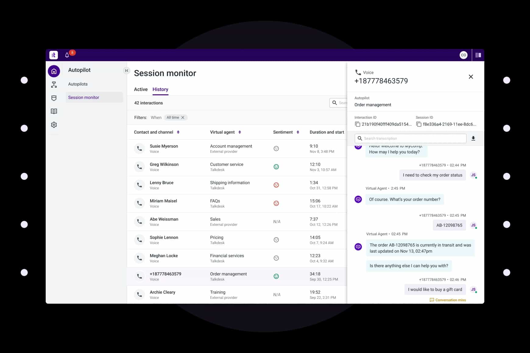 Ai Across Customer Journey Session Monitor