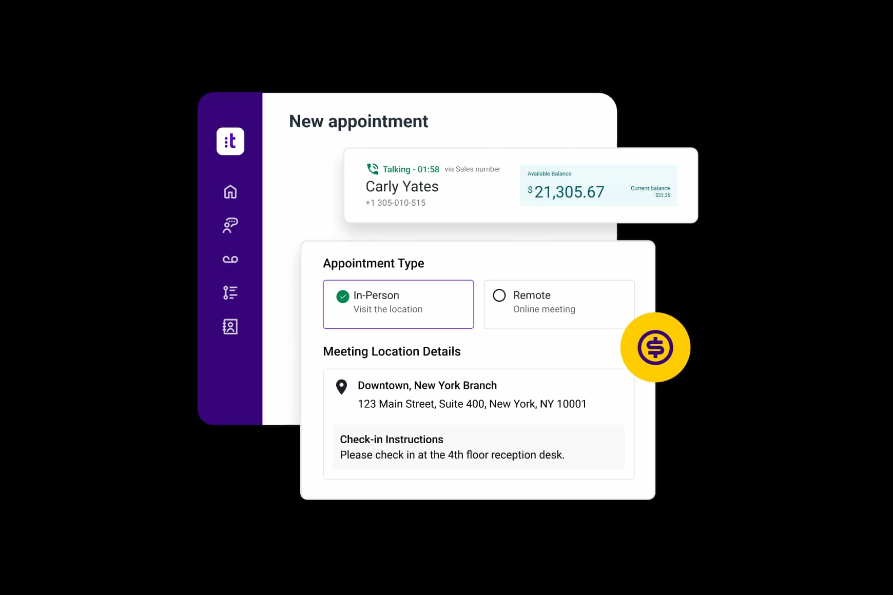 Appointment Scheduler For Financial Services Innovations