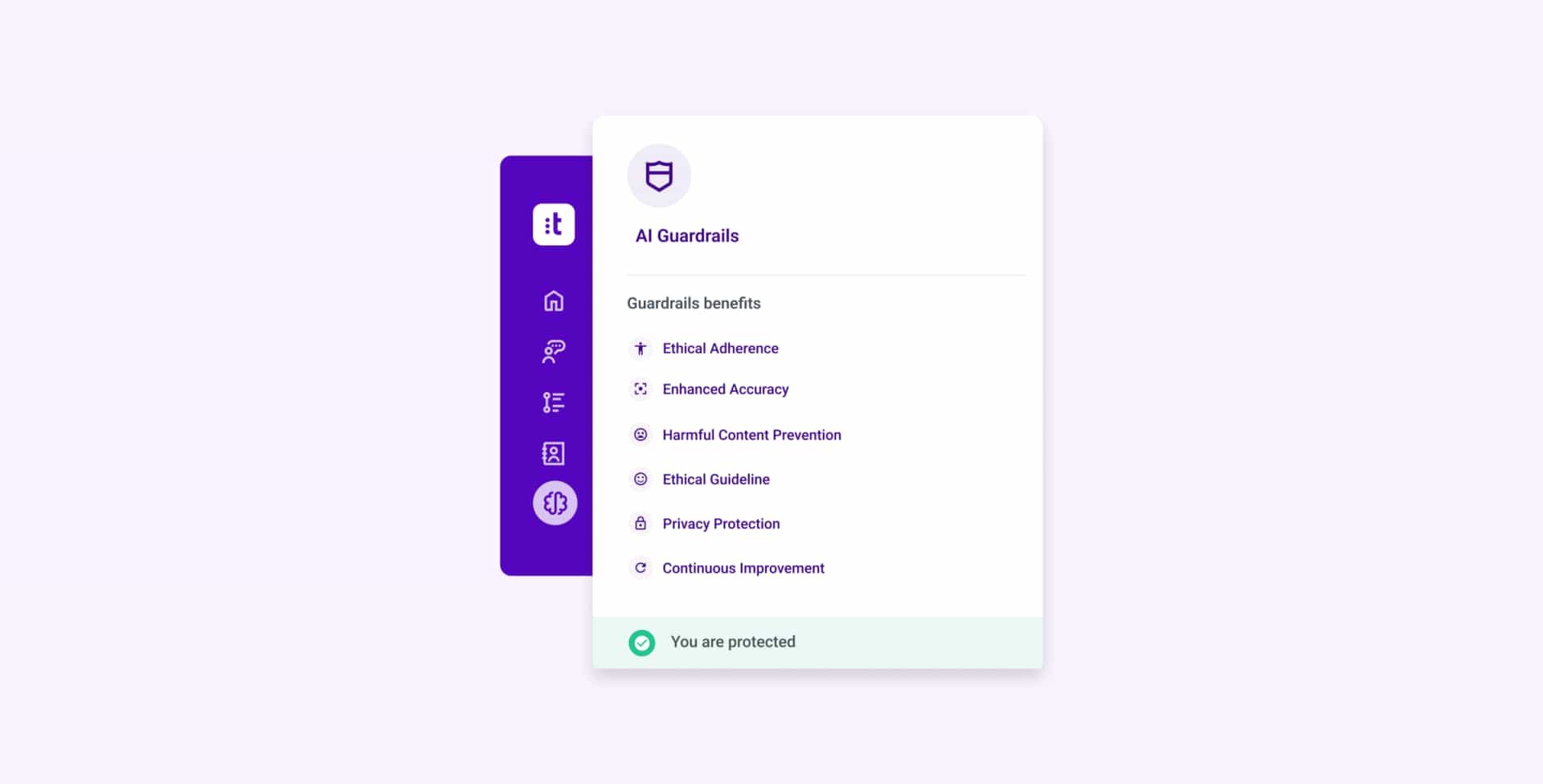Building a secure AI agent: Combining LLM guardrails with traditional data protection