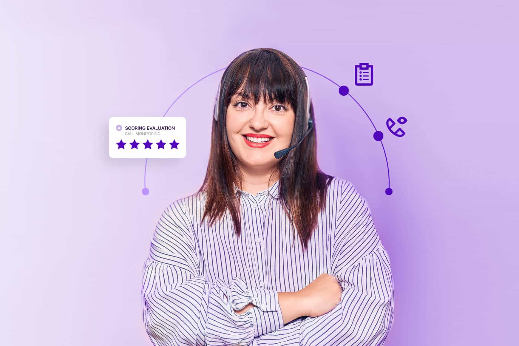 Melhore a experiência do cliente com formulários de avaliação de pontuação de call center