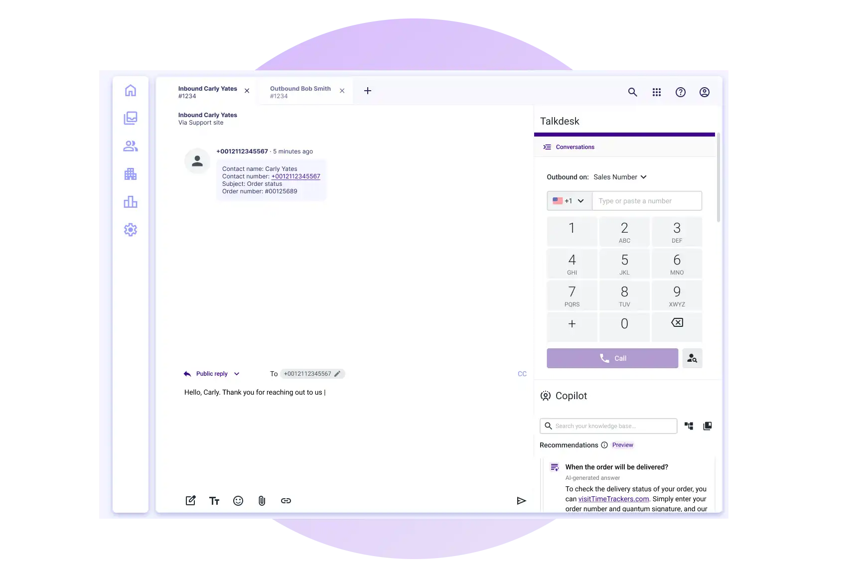 Talkdesk Embeded